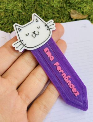 Marca páginas Gato